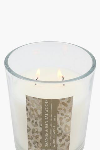 Orange And Sandalwood Candle, 940g