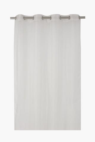 Sheer Voile Eyelet Curtain, 140x225cm