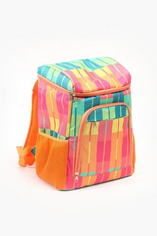 Stripe Back Pack Cooler Bag