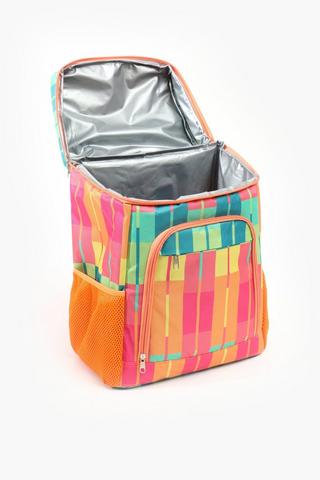 Stripe Back Pack Cooler Bag