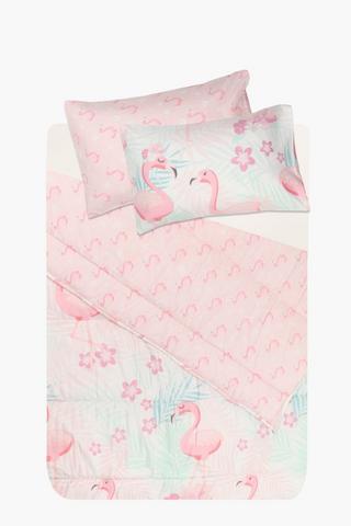 Soft Touch Halsey Flamingo Reversible Comforter Set