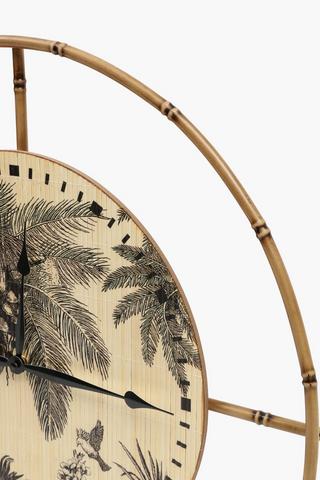 Bamboo Classic Clock, 60cm