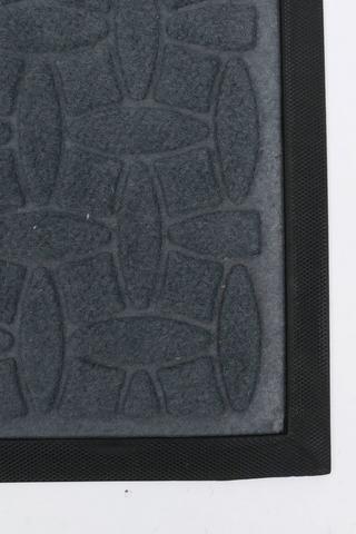 Polyester Geometric Door Mat, 40x60cm