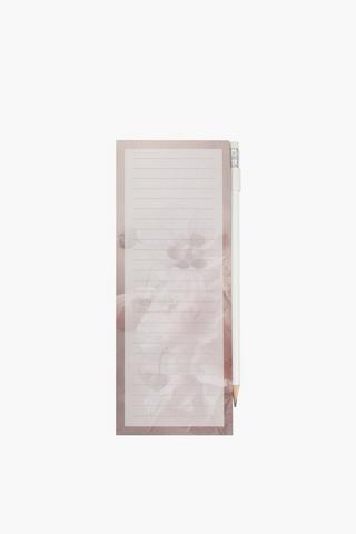 Glenda Floral Notepad With Pencil