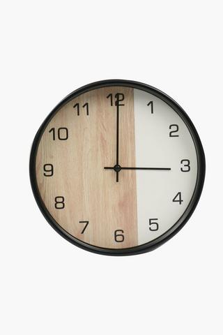 Urban Multi-tone Clock, 25cm