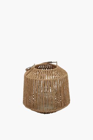 Bali Jute Lantern, 24x23cm