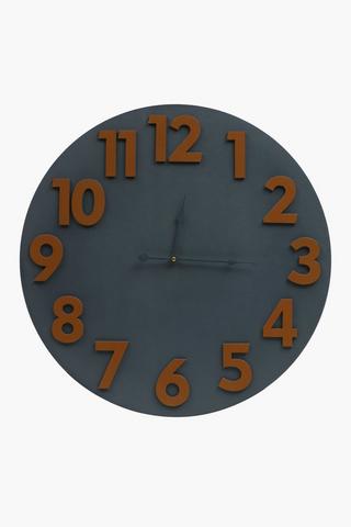 Urban Wood Clock, 60cm