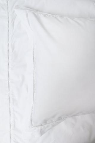 Premium Cotton 2 Pack Ladder Stitch Standard Pillowcase