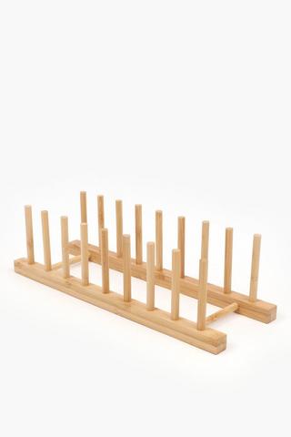 Bamboo Plate Holder