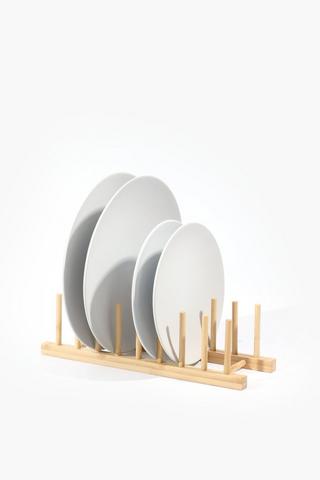 Bamboo Plate Holder