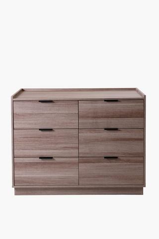Canyon 6 Drawer Unit