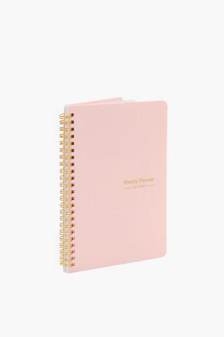 Soft Cover Weekly Planner A5