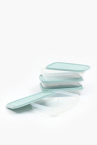 4 Piece Evo Storage Containers, 500ml
