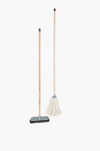 Broom And Mop Combo Set