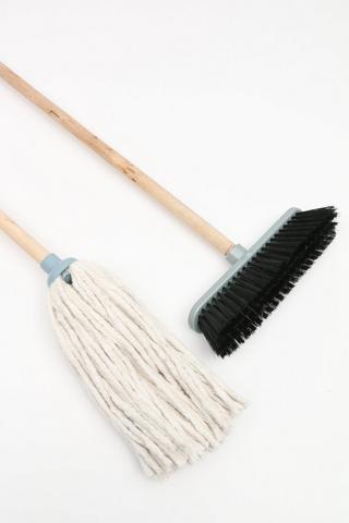 Broom And Mop Combo Set