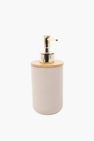 Polypropylene Bamboo Soap Dispenser