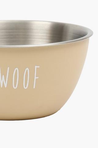 Metal Pet Feeding Bowl, 17cm