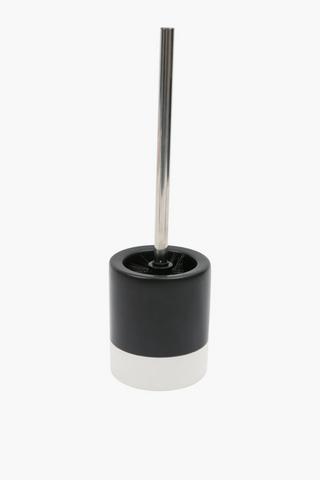 Colour Block Glass Toilet Brush