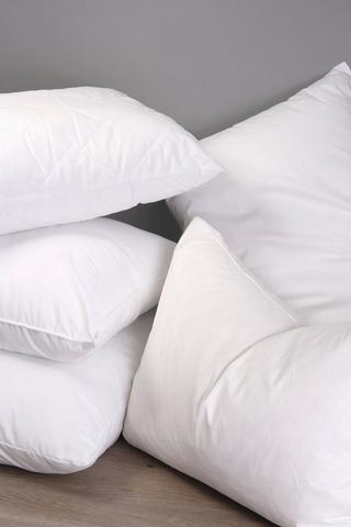 2 Pack Hollowfibre Soft Touch Standard Pillows, 45x75cm