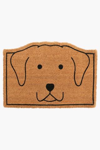 Coir Shaped Dog Mat