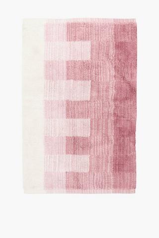 Cotton Mingle Tetris Bath Mat, 50x80cm