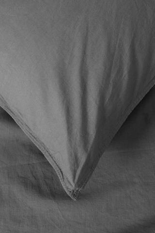 Premium Cotton Washed 2 Pack Standard Pillowcase