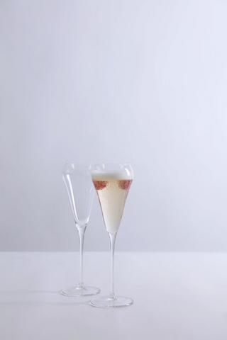 4 Pack Crystal Champagne Flutes
