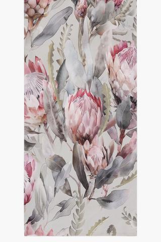Protea Cotton Table Runner