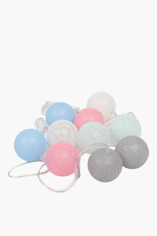 Cotoon Ball String Light, 2m