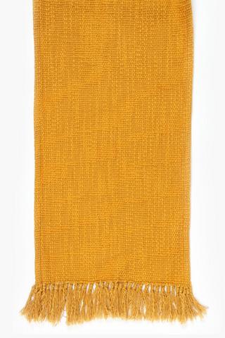 Woven Fringe Table Runner
