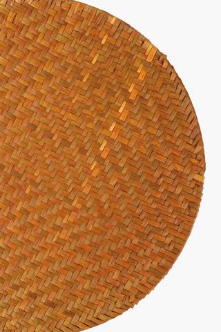 Round Wooden Placemat