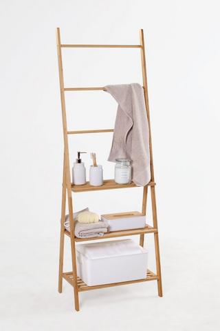 Bamboo Bathroom Storage Shelf