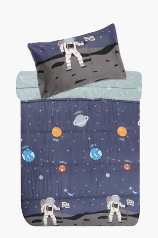 Soft Touch Yedda On The Moon Reversible Comforter Set