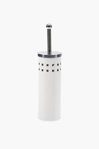 Cut Metal Toilet Brush Set