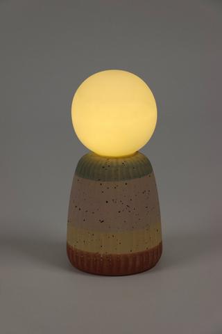 Nevada Ceramic Lamp, 19x8cm
