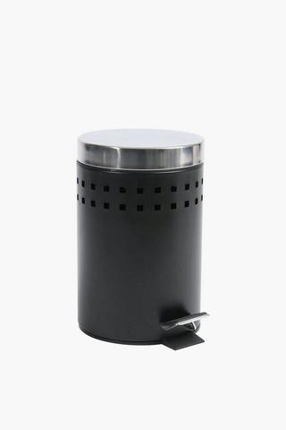 Cut Metal Bin With Pedal