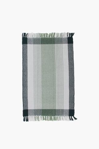 Tassel Striped Rug, 70x110cm