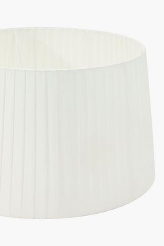 Pleated Tapered Lampshade, 44x50cm