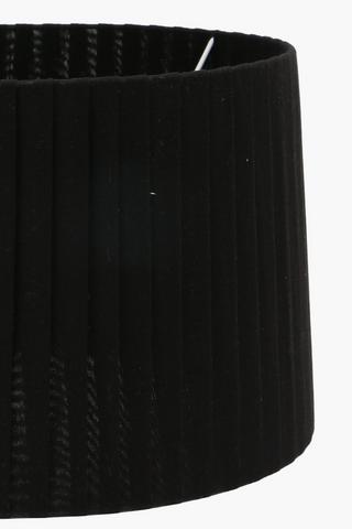 Pleated Tapered Lampshade, 37x40cm