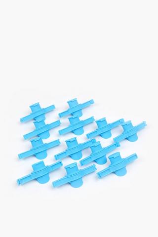 8 Piece Bag Clips With Pourer