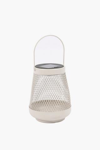 Mesh Solar Lantern, 13x16cm