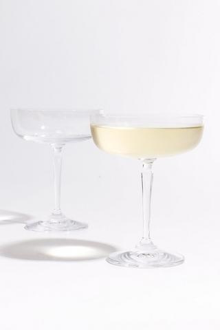 4 Pack Krosno Roma Champagne Coup