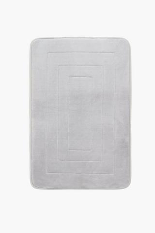 Embossed Foam Bath Mat Small, 40x60cm