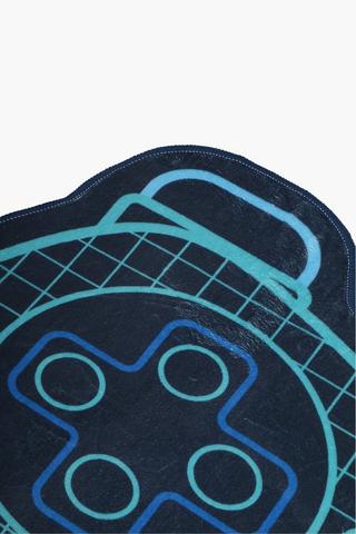 Printed Egerton Gamer Flannel Rug, 140x225cm