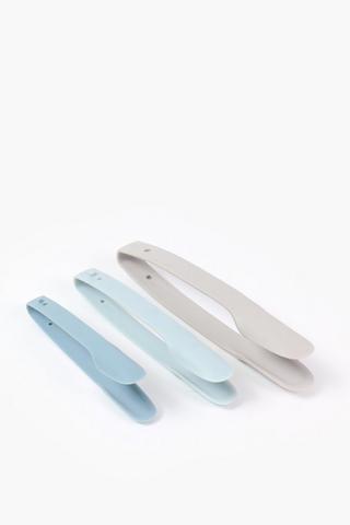 Plastic Tong Set