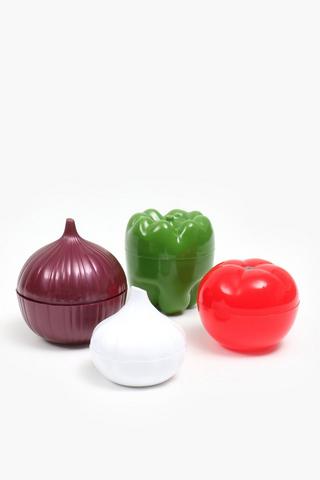 4 Piece Food Saver Set