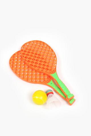 Plastic Racket And Ball Set