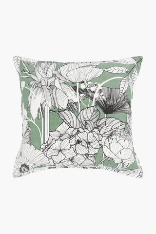 Printed Morgan Floral Scatter Cushion, 60x60cm