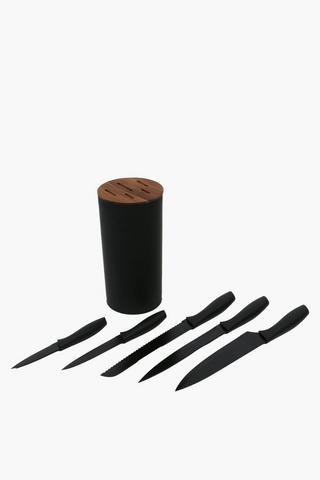 6 Piece Knife Block Set