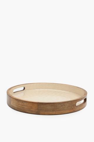 Pearlised Mangowood Tray